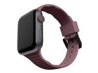 [U] Apple Watch Band 45mm/44mm/42mm, Series 7/6/5/4/3/2/1/SE - Aurora Dusty Rose - Klokkestropp for smart armbåndsur - antimikrobiell - støvet rosa - for Apple Watch (42 mm, 44 mm)