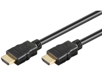 Goobay 69123, 7,5 m, HDMI Type A (Standard), HDMI Type A (Standard), 3D, Audio Return Channel (ARC), Svart