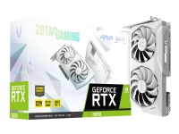 ZOTAC GAMING NVIDIA® GeForce® RTX 3060 AMP - White Edition - grafikkort - GF RTX 3060 - 12 GB GDDR6 - PCIe 4.0 x16 - HDMI, 3 x DisplayPort - LHR