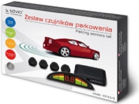 Savio Parking sensor, display with indications for each SAVIO CP-03/S sensor, silver