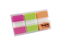 Post-it index kraftige arkiveringsfaner, medium, ass. farver, 3 blokke a 22 ark