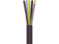 Gummikabel 5G2,5 mm² H07RN-F sort 450/750V ring, kabeldiameter 13,5mm - (50 meter)