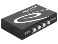 Delock Switch USB 2.0 4 port manual - USB-periferdelesvitsj - 4 x USB 2.0 - stasjonær
