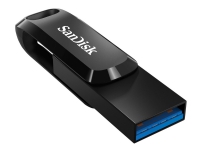 SanDisk Ultra Dual Drive Go - USB-flashstasjon - 128 GB - USB 3.1 Gen 1 / USB-C