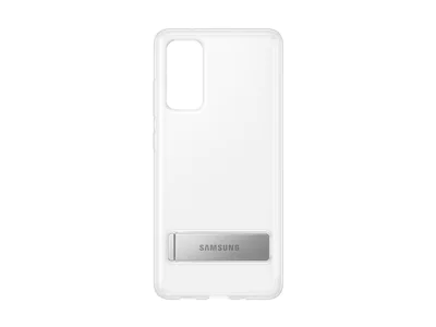Galaxy S20 FE Deksel med stativ (gjennomsiktig)