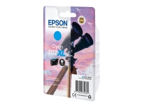 Epson 502XL - 6.4 ml - høykapasitets - cyan - original - blister - blekkpatron - for Expression Home XP-5100, 5105, 5150, 5155 WorkForce WF-2860, 2865, 2880, 2885