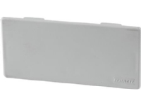 HAGER Endestykke M5543 PH For FB 60230/LF 60230 Højde 60 mm, bredde 230 mm Perlehvid ral 9016 plast