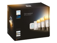 Philips Hue White Ambiance Starter Kit - 3 x E27 + Bridge + Dimming Switch