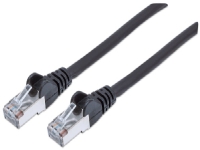 Intellinet 741101, 15 m, Cat7, S/FTP (S-STP), RJ-45, RJ-45, Svart