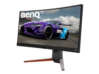 BenQ Mobiuz EX3415R - LCD-skjerm - kurvet - 34 - 3440 x 1440 UWQHD @ 144 Hz - IPS - 1000:1 - 1 ms - 2xHDMI, DisplayPort - grå