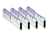 G.Skill Trident Z Royal Series - DDR4 - sett - 32 GB: 4 x 8 GB - DIMM 288-pin - 3600 MHz / PC4-28800 - CL18 - 1.35 V - ikke-bufret - ikke-ECC - sølv