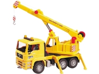 BRUDER MAN Crane truck (without Light and Sound Module), 4 år, ABS syntetisk, Gult