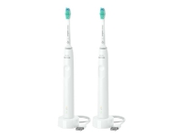 Philips 3100 Series HX3675 - Tannbørstesett - hvit