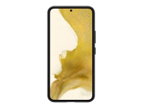 Samsung EF-VS901 - Baksidedeksel for mobiltelefon - ekte skinn - svart - for Galaxy S22