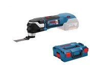 Bosch GOP 18V-28 Professional, with 1 x StarlockPlus BIM plunger blade PAIZ 32 APB, Curved-Tec, Wood + Metal (2,608,662,558) - Uten batteri og opplader