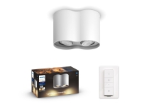 Philips Hue White Ambiance Pillar 2-Spot - Hvid BT