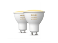 Philips Hue White Ambiance GU10 Lyskilde 350lm - Double Pack