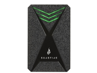 Surefire Gaming GX3 - Harddisk - HDD - 1 TB - Ekstern - USB 3.2 Gen 1 - Sort