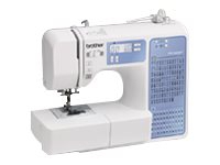 Brother FS100WT - Symaskin - datautstyrt - 100 sting - 8 enkeltskrittsknappehull - LCD display