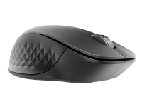 HP 430 - Mus - multi-device - ergonomisk - høyre- og venstrehåndet - 5 knapper - trådløs - 2.4 GHz, Bluetooth 5.0 - USB trådløs mottaker - kullsort - for HP 24 ENVY x360 Laptop Laptop 15 Pavilion 32, TP01 Pavilion Gaming TG01