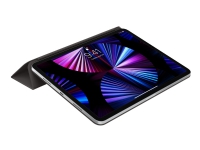 Apple Smart - Lommebok for nettbrett - polyuretan - svart - 11 - for 11-inch iPad Pro (1. generasjon, 2. generasjon, 3. generasjon)