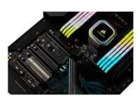 CORSAIR MP600 - Solid State Drive - 1 TB - intern - M.2 2280 - PCI Express 4.0 x4 (NVMe) - 256-bit AES - integrert kjøle