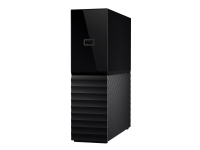 WD My Book WDBBGB0120HBK - Harddisk - kryptert - 12 TB - ekstern (stasjonær) - USB 3.0 - 256-bit AES - svart