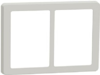 LAURITZ KNUDSEN FUGA Base 63 designramme 2x1,5 modul, lysegrå.