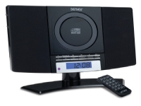 Denver MC-5220 BLACK, Sort, FM, LCD, Blå, Pause, Play, Gjenta alt, Repeter en, Stopp, AC