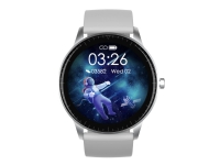 DENVER SW-173 - Smartklokke med bånd - grå - display 1.28 - Bluetooth