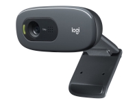 Logitech C270 HD Webcam - Nettkamera - farge - 1280 x 720 - 720p - lyd - USB 2.0 - akademisk