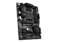 MSI B550-A PRO - Hovedkort - ATX - Socket AM4 - AMD B550 Chipset - USB-C Gen2, USB-C Gen1, USB 3.2 Gen 1, USB 3.2 Gen 2 - Gigabit LAN - innbygd grafikk (CPU kreves) - HD-lyd (8-kanalers)