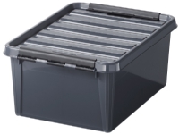 Plastkasse SmartStore Classic 15 grå 15l 40x30x19cm - (10 stk.)