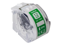 Brother CZ-1002 - Rull (1,2 cm x 5 m) 1 rull(er) sammenhengende etiketter - for Brother VC-500W