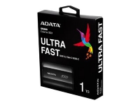 ADATA SE800 - Solid State Drive - 1 TB - ekstern (bærbar) - USB 3.2 Gen 2 (USB-C kontakt) - svart