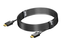 Club 3D - Ultra High Speed - HDMI-kabel - HDMI hann til HDMI hann - 4 m - svart - 4K 120 Hz støtte, 8K 60Hz støtte
