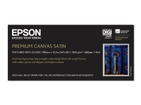 Epson PremierArt Water Resistant Canvas - Blank - Rull (111,8 cm x 12,2 m) - 350 g/m² - 1 rull(er) lerretspapir - for Stylus Pro 11880, Pro 98XX SureColor SC-P10000, P20000, P8000, P9000, P9500, T7200