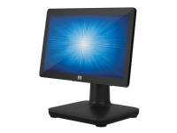 EloPOS System i3 - Alt-i-ett - 1 x Core i3 8100T / 3.1 GHz - RAM 4 GB - SSD 128 GB - UHD Graphics 630 - GigE - WLAN: 802.11a/b/g/n/ac, Bluetooth 5.0 - uten OS - monitor: LED 15.6 1366 x 768 (HD) berøringsskjerm - svart