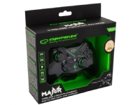 Esperanza Major - Håndkonsoll - 12 knapper - trådløs - Bluetooth - svart - for PC, Sony PlayStation 3, Microsoft Xbox One