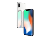 Apple iPhone X - 4G smartphone RAM 3 GB / 64 GB - OLED-display - 5.8 - 2436 x 1125 piksler - 2x bakkameraer 12 MP, 12 MP - 2x front cameras 7 MP oppusset - Grade A - hvit