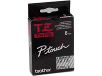 Brother TX211 - Svart på hvitt - Rull (0,6 cm x 15 m) 1 cassette(s) laminert teip - for P-Touch PT-7000, PT-8000, PT-PC