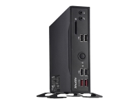 Shuttle XPC slim DS20U3 - Barebone - Slim-PC - 1 x Core i3 10110U / 2.1 GHz ULV - RAM 0 GB - UHD Graphics - GigE - svart