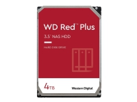WD Red Plus NAS Hard Drive WD40EFZX - Harddisk - 4 TB - intern - 3.5 - SATA 6Gb/s - 5400 rpm - buffer: 128 MB