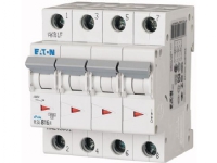 EATON Automatsikring, 4 Polet, 16A, C-Karakteristik, 6 kA, 400 V, bredde 4 moduler