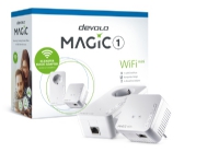 devolo Magic 1 WiFi mini - Starter Kit - bro - HomeGrid - 802.11b/g/n - 2,4 GHz - veggpluggbar