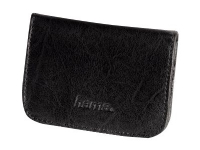 Hama Memory Card Case - Lagringsveske - kapasitet: 4 MultiMediaCards, 4 SmartMedia-kort, 4 SD-minnekort, 4 kort for CompactFlash, 4 xD-Picture Card - svart