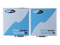 Gefen DVI Over 1 CAT6 Extender - Videoforlenger - over CAT 6 - opp til 60 m