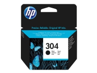 HP 304 - Svart - original - blekkpatron - for AMP 130 Deskjet 26XX, 37XX ENVY 50XX
