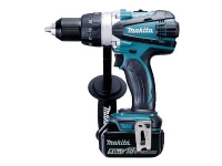 Makita DDF458RTJ - Bor - trådløs - 2 hastigheter - nøkkelfri borhylse 13 mm - 91 N·m - 2 batterier - 18 V