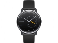 Withings Move ECG - Svart - aktivitetssporer med stropp - silikon - svart - håndleddstørrelse: inntil 200 mm - Bluetooth - 32 g